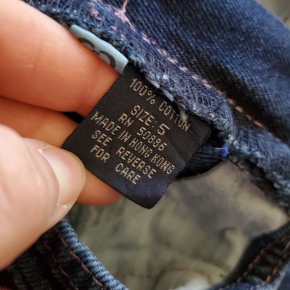 Vintage Angels Low Rise 90's Bootcut Blue Jeans Size 5 Classic Retro Boho Chic - Picture 6 of 12